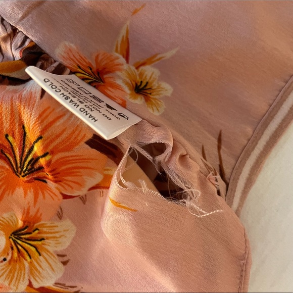 LPA Knot Bandeau With Ties in Tropic Bouquet - Picture 7 of 7